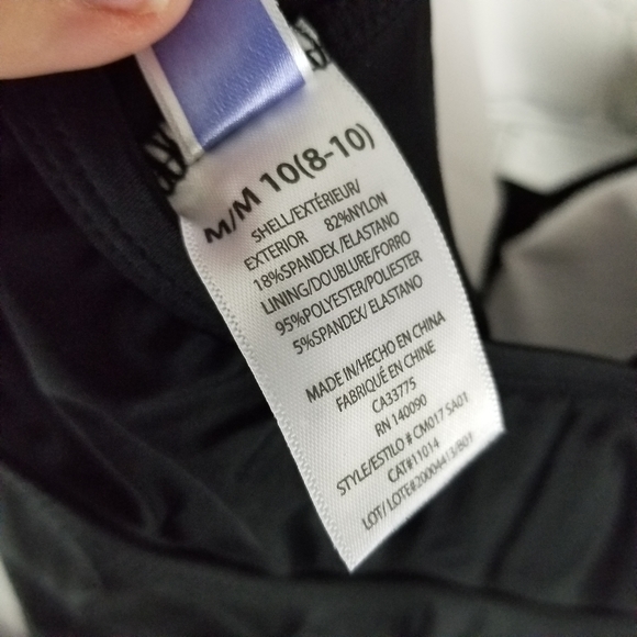 SANTORINI | striped tankini swimsuit top - Picture 5 of 6